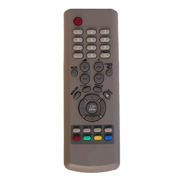 Dropship Remote No. Sg58, Compatible With Samsung Crt TV Remote Control_Old Remote Functions Must Be Exactly Same (Color:Multi)