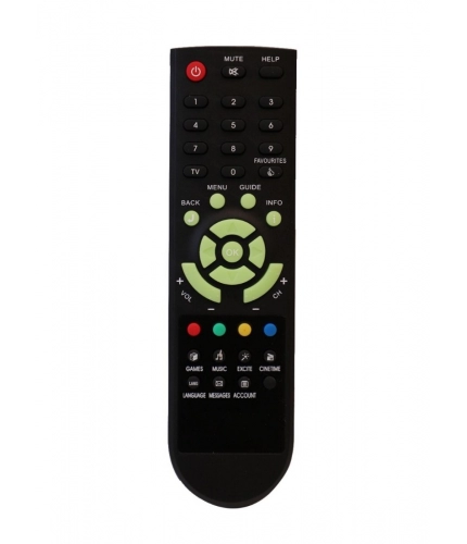 Set Top Box Remote No. 1, Compatible With Den Set Top Box Remote Control_Old Remote Functions Must Be Exactly Same (Color:Multi)