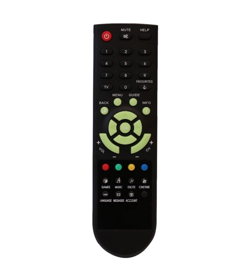 Set Top Box Remote No. 1, Compatible With Den Set Top Box Remote Control_Old Remote Functions Must Be Exactly Same (Color:Multi)