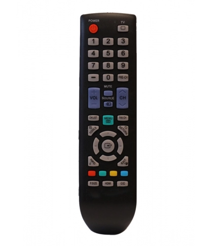 LCD_LED Remote No. URC 74, Compatible With Samsung LCD_LED TV Remote Control _Old Remote Functions Must Be Exactly Same (Color:Multi)