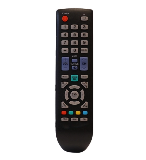 LCD_LED Remote No. URC 74, Compatible With Samsung LCD_LED TV Remote Control _Old Remote Functions Must Be Exactly Same (Color:Multi)