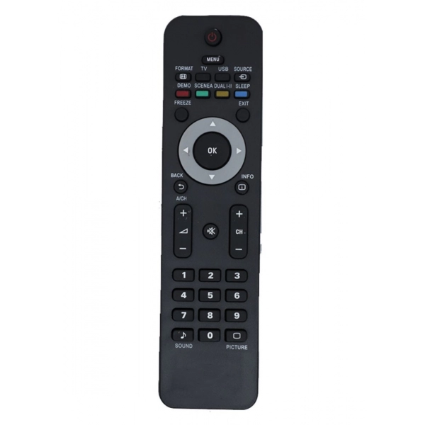 Dropship LCD_LED Remote No. URC 33, Compatible With PHILIPS LCD_LED TV Remote Control _Old Remote Functions Must Be Exactly Same (Color:Multi)