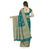 Women's Banarasi Silk Saree With Blouse (Peach, 5-6Mtrs) Women's Banarasi Silk Saree With Blouse (Peach, 5-6Mtrs)