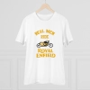 Men's PC Cotton Bike Ride Design Printed T Shirt (Color: White, Thread Count: 180GSM) Men's PC Cotton Bike Ride Design Printed T Shirt (Color: White, Thread Count: 180GSM)