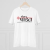 Men's PC Cotton Pandit Printed T Shirt (Color: White, Thread Count: 180GSM)