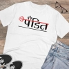 Men's PC Cotton Pandit Printed T Shirt (Color: White, Thread Count: 180GSM)