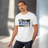Men's PC Cotton Cricket Design Printed T Shirt (Color: White, Thread Count: 180GSM) Men's PC Cotton Cricket Design Printed T Shirt (Color: White, Thread Count: 180GSM)