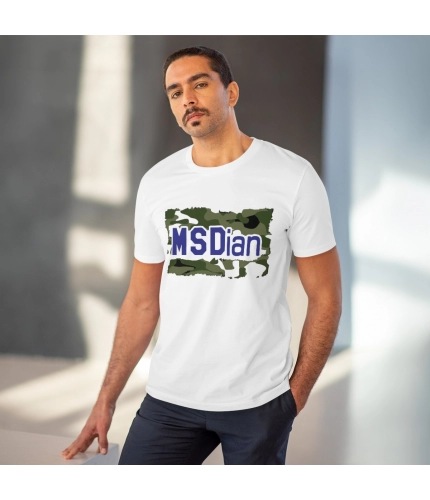 Men's PC Cotton Cricket Design Printed T Shirt (Color: White, Thread Count: 180GSM) Men's PC Cotton Cricket Design Printed T Shirt (Color: White, Thread Count: 180GSM)