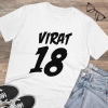Men's PC Cotton Cricket Design Printed T Shirt (Color: White, Thread Count: 180GSM) Men's PC Cotton Cricket Design Printed T Shirt (Color: White, Thread Count: 180GSM)
