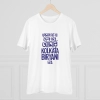 Men's PC Cotton Bengali Designs Printed T Shirt (Color: White, Thread Count: 180GSM) Men's PC Cotton Bengali Designs Printed T Shirt (Color: White, Thread Count: 180GSM)