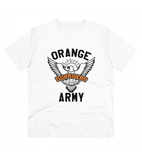 Men's PC Cotton Cricket Design Printed T Shirt (Color: White, Thread Count: 180GSM)