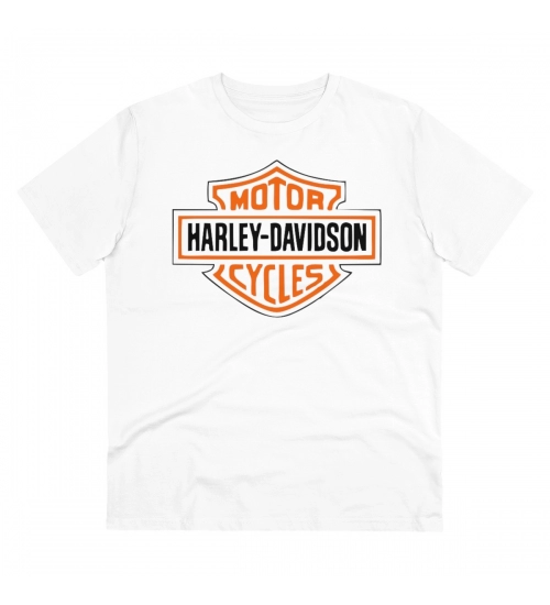 Men's PC Cotton Bike Ride Design Printed T Shirt (Color: White, Thread Count: 180GSM)