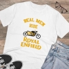 Men's PC Cotton Bike Ride Design Printed T Shirt (Color: White, Thread Count: 180GSM) Men's PC Cotton Bike Ride Design Printed T Shirt (Color: White, Thread Count: 180GSM)