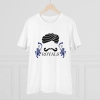 Men's PC Cotton Cricket Design Printed T Shirt (Color: White, Thread Count: 180GSM) Men's PC Cotton Cricket Design Printed T Shirt (Color: White, Thread Count: 180GSM)