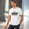 Men's PC Cotton Bike Ride Design Printed T Shirt (Color: White, Thread Count: 180GSM) Men's PC Cotton Bike Ride Design Printed T Shirt (Color: White, Thread Count: 180GSM)
