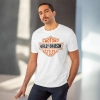 Men's PC Cotton Bike Ride Design Printed T Shirt (Color: White, Thread Count: 180GSM) Men's PC Cotton Bike Ride Design Printed T Shirt (Color: White, Thread Count: 180GSM)