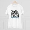 Men's PC Cotton Bike Ride Design Printed T Shirt (Color: White, Thread Count: 180GSM) Men's PC Cotton Bike Ride Design Printed T Shirt (Color: White, Thread Count: 180GSM)