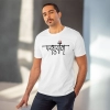 Men's PC Cotton Parsuram Printed T Shirt (Color: White, Thread Count: 180GSM) Men's PC Cotton Parsuram Printed T Shirt (Color: White, Thread Count: 180GSM)