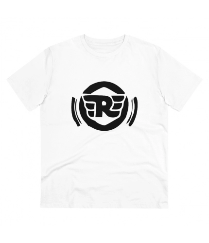 Men's PC Cotton Bike Ride Design Printed T Shirt (Color: White, Thread Count: 180GSM)