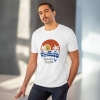 Men's PC Cotton Beautiful Summer Printed T Shirt (Color: White, Thread Count: 180GSM) Men's PC Cotton Beautiful Summer Printed T Shirt (Color: White, Thread Count: 180GSM)
