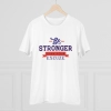 Men's PC Cotton Be Stronger Than Your Excuse Desing Printed T Shirt (Color: White, Thread Count: 180GSM) Men's PC Cotton Be Stronger Than Your Excuse Desing Printed T Shirt (Color: White, Thread Count: 180GSM)