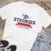 Men's PC Cotton Be Stronger Than Your Excuse Desing Printed T Shirt (Color: White, Thread Count: 180GSM) Men's PC Cotton Be Stronger Than Your Excuse Desing Printed T Shirt (Color: White, Thread Count: 180GSM)