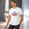 Men's PC Cotton Be Stronger Than Your Excuse Desing Printed T Shirt (Color: White, Thread Count: 180GSM) Men's PC Cotton Be Stronger Than Your Excuse Desing Printed T Shirt (Color: White, Thread Count: 180GSM)