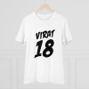 Men's PC Cotton Cricket Design Printed T Shirt (Color: White, Thread Count: 180GSM) Men's PC Cotton Cricket Design Printed T Shirt (Color: White, Thread Count: 180GSM)