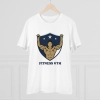 Men's PC Cotton Fittnes Gym Printed T Shirt (Color: White, Thread Count: 180GSM) Men's PC Cotton Fittnes Gym Printed T Shirt (Color: White, Thread Count: 180GSM)