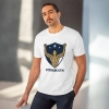 Men's PC Cotton Fittnes Gym Printed T Shirt (Color: White, Thread Count: 180GSM) Men's PC Cotton Fittnes Gym Printed T Shirt (Color: White, Thread Count: 180GSM)