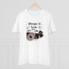 Men's PC Cotton Bhaiya Ji Smile Printed T Shirt (Color: White, Thread Count: 180GSM) Men's PC Cotton Bhaiya Ji Smile Printed T Shirt (Color: White, Thread Count: 180GSM)
