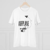 Men's PC Cotton Explore The Unseen Printed T Shirt (Color: White, Thread Count: 180GSM)