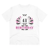 Men's PC Cotton 41st Birthday Printed T Shirt (Color: White, Thread Count: 180GSM) Men's PC Cotton 41st Birthday Printed T Shirt (Color: White, Thread Count: 180GSM)