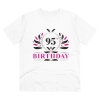 Men's PC Cotton 95th Birthday Printed T Shirt (Color: White, Thread Count: 180GSM) Men's PC Cotton 95th Birthday Printed T Shirt (Color: White, Thread Count: 180GSM)