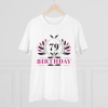 Men's PC Cotton 79th Birthday Printed T Shirt (Color: White, Thread Count: 180GSM)