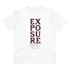 Men's PC Cotton Exposure Printed T Shirt (Color: White, Thread Count: 180GSM)