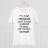 Men's PC Cotton I Am Good Person Printed T Shirt (Color: White, Thread Count: 180GSM) Men's PC Cotton I Am Good Person Printed T Shirt (Color: White, Thread Count: 180GSM)