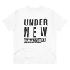 Men's PC Cotton Under New Management Desing Printed T Shirt (Color: White, Thread Count: 180GSM) Men's PC Cotton Under New Management Desing Printed T Shirt (Color: White, Thread Count: 180GSM)