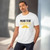 Men's PC Cotton Proud To Be Gujarati Printed T Shirt (Color: White, Thread Count: 180GSM) Men's PC Cotton Proud To Be Gujarati Printed T Shirt (Color: White, Thread Count: 180GSM)
