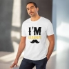 Men's PC Cotton I Am Gujarati Printed T Shirt (Color: White, Thread Count: 180GSM) Men's PC Cotton I Am Gujarati Printed T Shirt (Color: White, Thread Count: 180GSM)