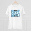 Men's PC Cotton Mojj Kardi Printed T Shirt (Color: White, Thread Count: 180GSM) Men's PC Cotton Mojj Kardi Printed T Shirt (Color: White, Thread Count: 180GSM)