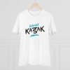 Men's PC Cotton Bahot Kadak Printed T Shirt (Color: White, Thread Count: 180GSM)