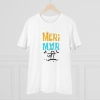 Men's PC Cotton Meri Marji Printed T Shirt (Color: White, Thread Count: 180GSM)
