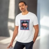 Men's PC Cotton Majanu Printed T Shirt (Color: White, Thread Count: 180GSM) Men's PC Cotton Majanu Printed T Shirt (Color: White, Thread Count: 180GSM)