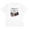 Men's PC Cotton Bhaiya Ji Smile Printed T Shirt (Color: White, Thread Count: 180GSM) Men's PC Cotton Bhaiya Ji Smile Printed T Shirt (Color: White, Thread Count: 180GSM)