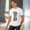 Men's PC Cotton With Great Beard Comes Printed T Shirt (Color: White, Thread Count: 180GSM) Men's PC Cotton With Great Beard Comes Printed T Shirt (Color: White, Thread Count: 180GSM)
