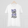 Men's PC Cotton Tumse Na Ho Payega Printed T Shirt (Color: White, Thread Count: 180GSM)