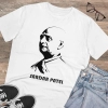Men's PC Cotton Sardar Patel Printed T Shirt (Color: White, Thread Count: 180GSM) Men's PC Cotton Sardar Patel Printed T Shirt (Color: White, Thread Count: 180GSM)