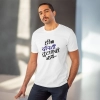 Men's PC Cotton Marathi Desing Printed T Shirt (Color: White, Thread Count: 180GSM) Men's PC Cotton Marathi Desing Printed T Shirt (Color: White, Thread Count: 180GSM)