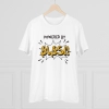 Men's PC Cotton Powered Bt Fafda Printed T Shirt (Color: White, Thread Count: 180GSM) Men's PC Cotton Powered Bt Fafda Printed T Shirt (Color: White, Thread Count: 180GSM)
